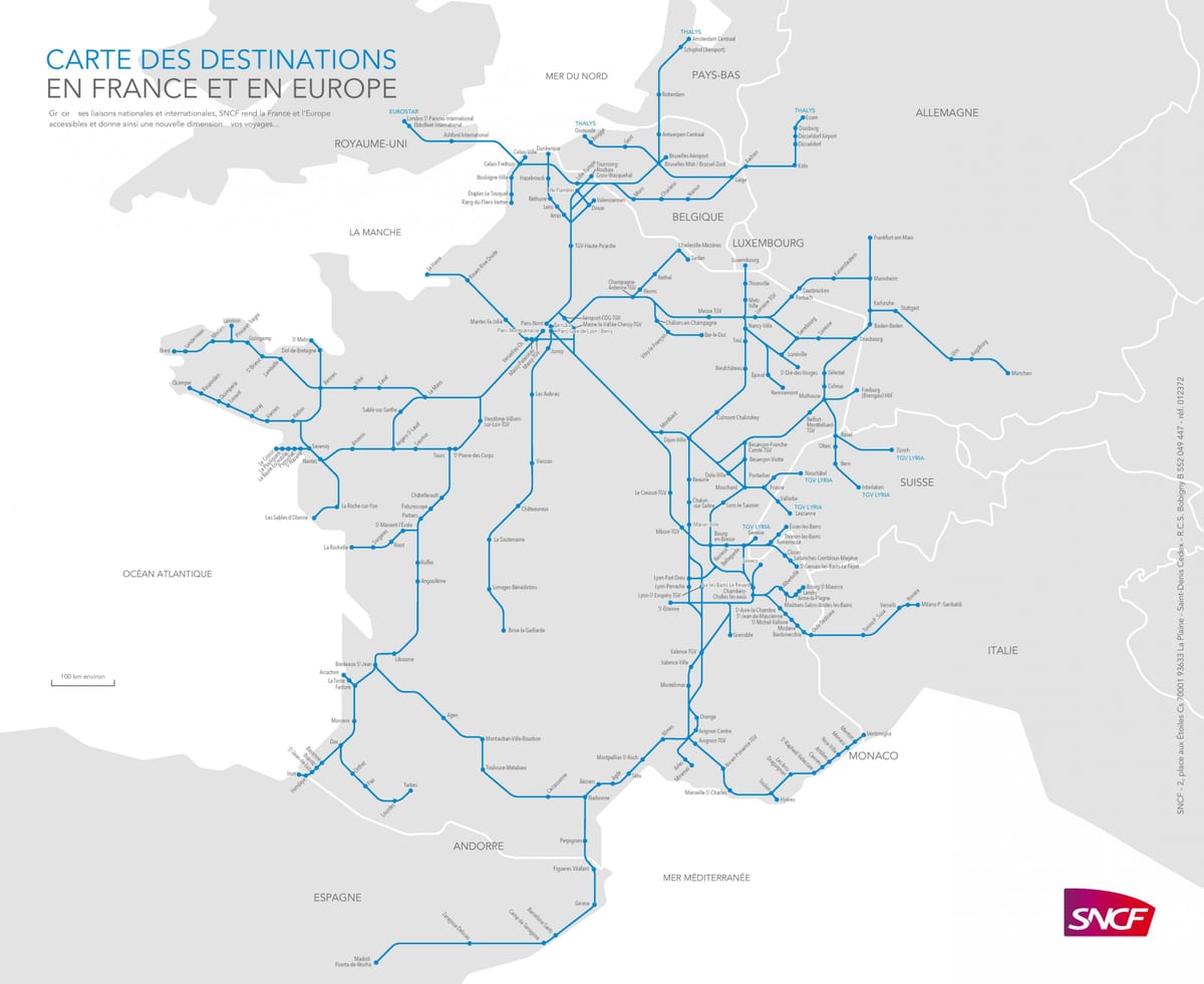 térkép Marseille vonat