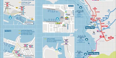 Térkép Marseille hajó