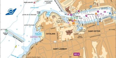 Térkép Marseille terminál cruise
