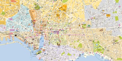 Térkép Marseille környéken