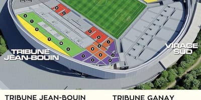 Térkép Marseille labdarúgó-stadion 