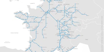 Térkép Marseille vonat
